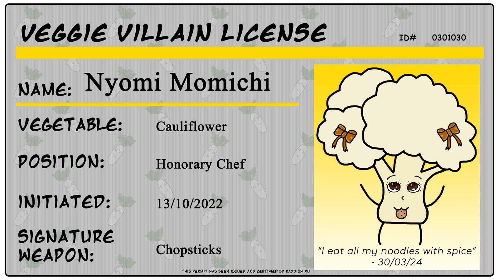 Villain License - NyomiMomichi Villain License - NyomiMomichi